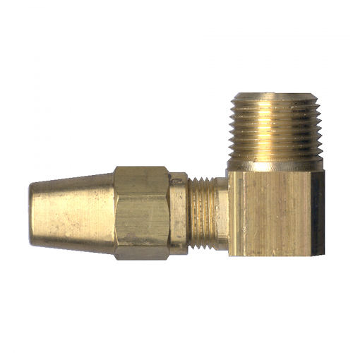 Fairview 90Elb-Copper AirBrake;1/4x1/4 MPT Item #: FVF-1169-4B | RogueFuel.ca