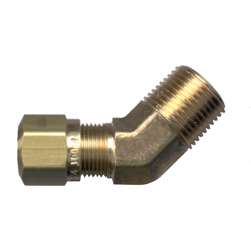 Fairview AirBrake 45Elb;3/8x1/4 MPT Item #: FVF-1474-6B | RogueFuel.ca