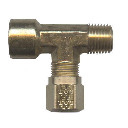 Fairview AirBrake Tee;1/4 FPTx1/8 MPTx1/4 FPT Item #: FVF-1476-4A | RogueFuel.ca