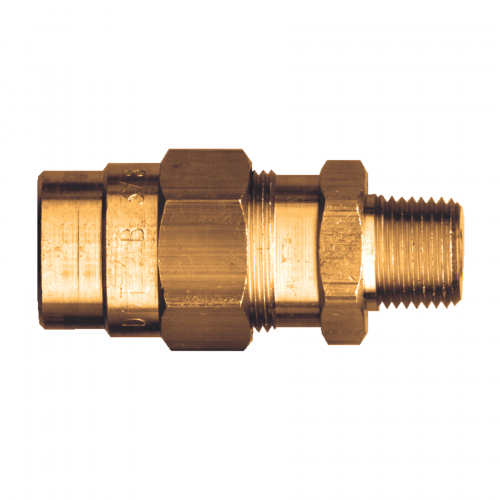 Fairview AirBrake Hose End;3/8 x1/4 MPT Item #: FVF-1492-6B | RogueFuel.ca