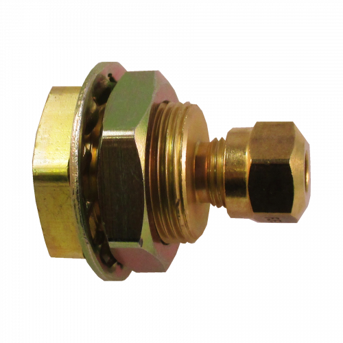 Fairview Blkhd Adapter;1/2x3/8 FPT Item #: FVF-1495N-8C | RogueFuel.ca