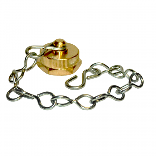 Fairview Water Hose Cap w/chain Item #: FVF-200-HKC | RogueFuel.ca