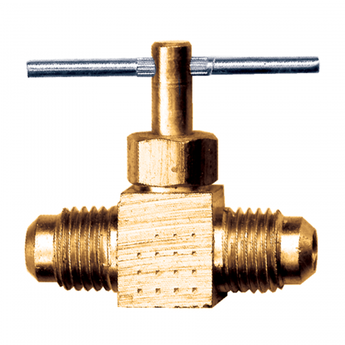 Fairview Needle Valve;3/8 Flare;Lead Free Brass Item #: FVF-LF-3042-6 | RogueFuel.ca