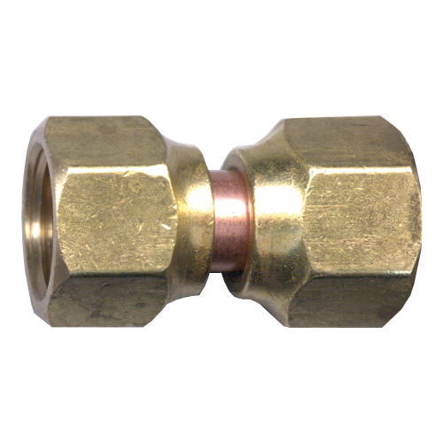 Fairview Brass Forged Nut Coupling;1/2x1/4F.SAESW Item #: FVF-34R-86 | RogueFuel.ca