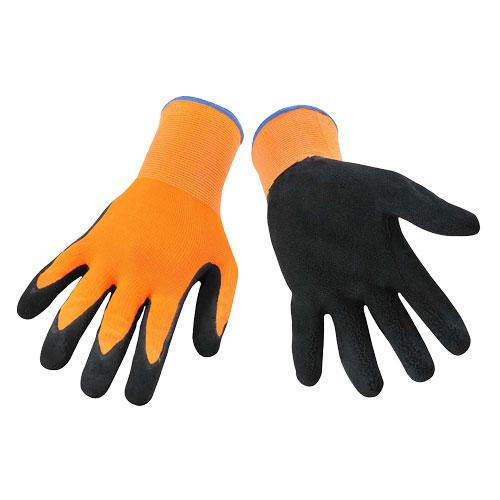 ghtlng-o8-Grip Gloves High Vis. Orange 8 | RogueFuel.ca