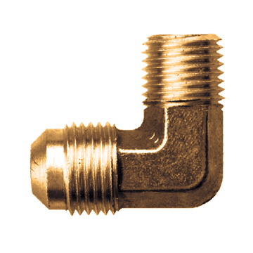 Fairview Brass Flare 90Elb;5/8MJICx1/2MPT Item #: FVF-3749-10D | RogueFuel.ca