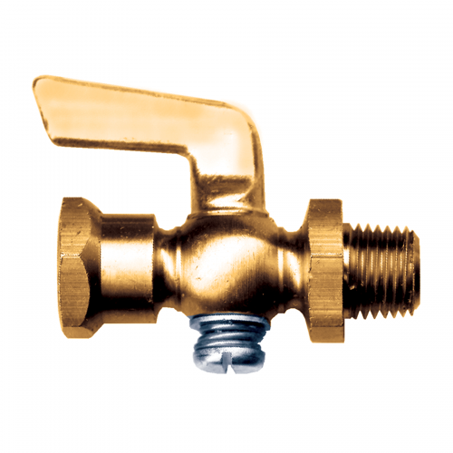 Fairview Shut-Off;3/8MPTx3/8FPT;Hex/Lever Handle Item #: FVF-8120-C | RogueFuel.ca