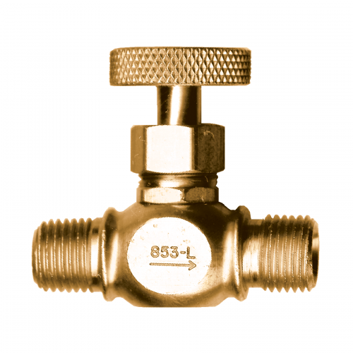 Fairview CSA Needle Valve;9/16-18LHx1/4 MPT Item #: FVF-853-L | RogueFuel.ca