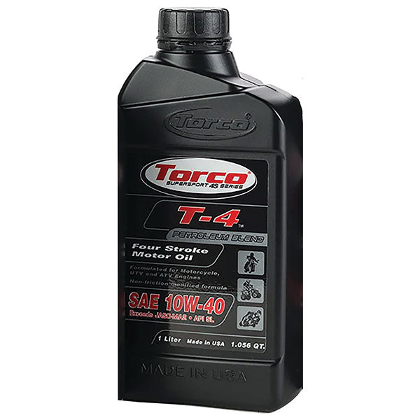 Torco T-4 Four Stroke Motor Oil 12Pk (T611040C)