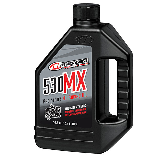 Maxima Racing Oils 530Mx 100% Synthetic 4T Oil Ea Of 12 (90901-1)