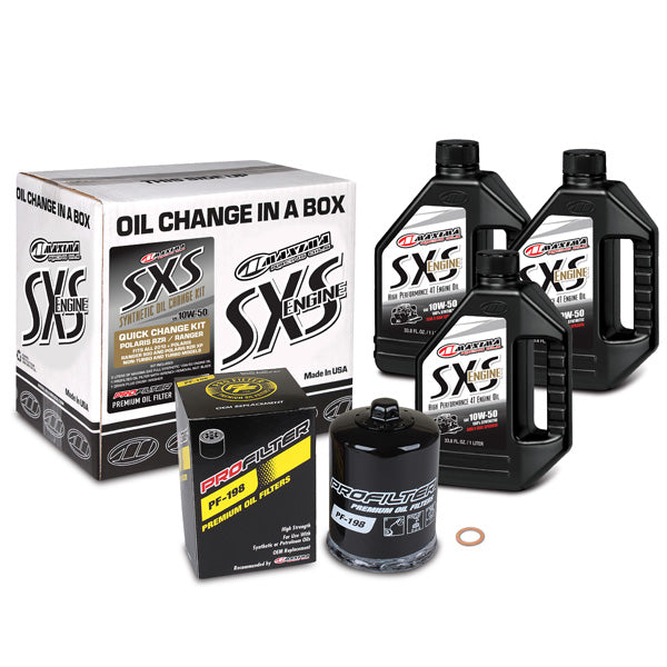 Maxima Racing Oils Sxs Quick Change Oil Kit (90-219013)