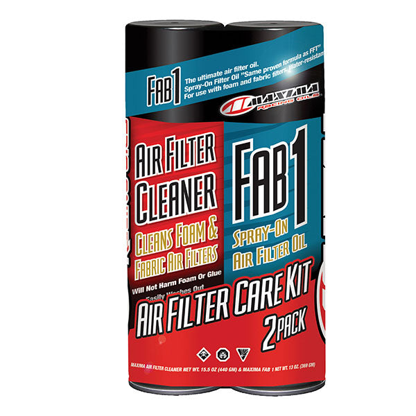 Maxima Racing Oils Air Filter Maintenance Combo Kit 2Pk (70-799202-1)