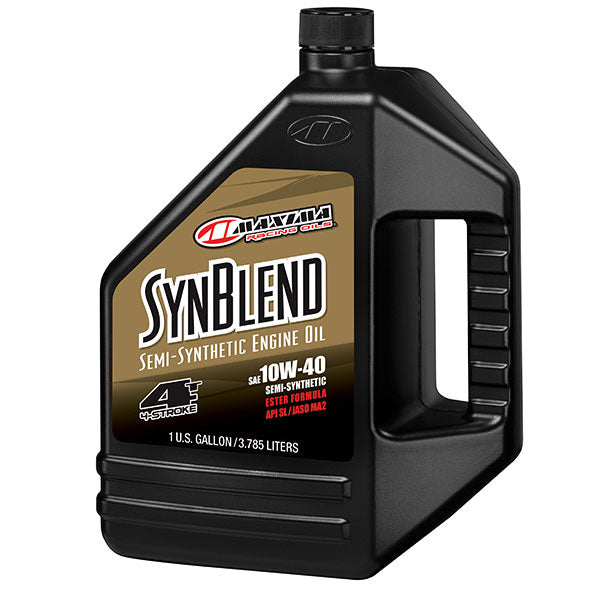Maxima Racing Oils Synthetic Blend Ester 4-Stroke Engine Oil Ea Of 4 (349128B-1)