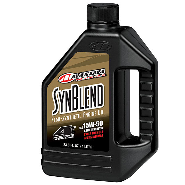 Maxima Racing Oils Synthetic Blend Ester 4-Stroke Engine Oil Ea Of 12 (30-36901B-1)