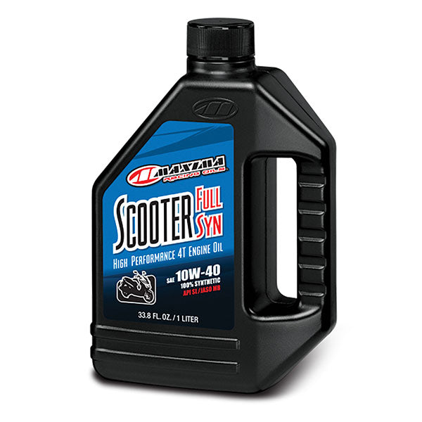 Maxima Racing Oils Scooter Full Synthetic 10W40 12Pk (30-50901)
