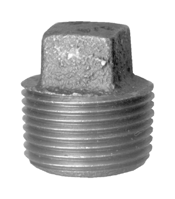 Fairview Merchant Square Head Plug;1/4MPT Item #: FVF-BI-109MC-B | RogueFuel.ca