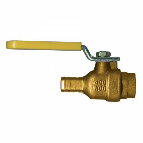 Fairview PEX Ball Valve 3/4x3/4L;Lead Free Brass Item #: FVF-LF-BVPEX2126SW-14 | RogueFuel.ca