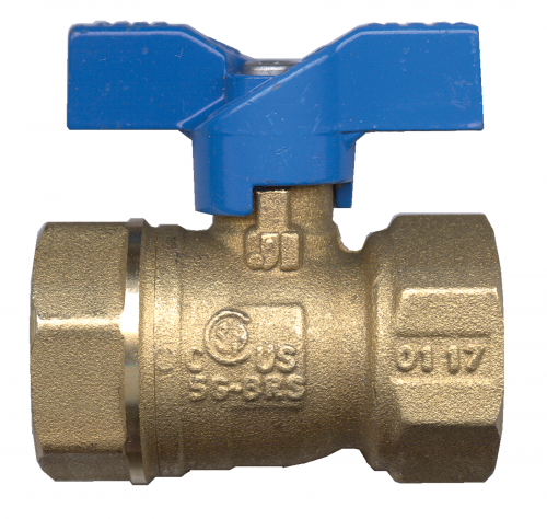 Fairview T-Handle Gas Ball Valve;1/4FPT Item #: FVF-BVT5103-B | RogueFuel.ca