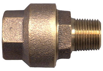 Fairview 1 Way Check Valve;1/2FPTx1/2MPT Item #: FVF-CV1-D | RogueFuel.ca