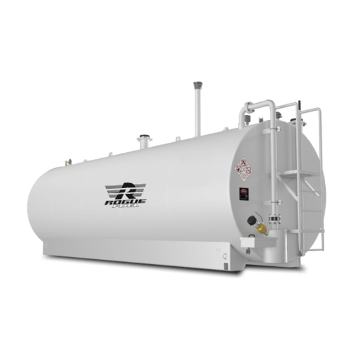 Rogue Fuel| Meridian - 35,000 Litre/ 7,700 Gallon Double Wall Econo Skidded Fuel Tank Complete Package - Model#: RF64090STP34