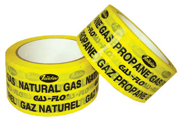 Fairview Gas Line ID Tape;Propane Item #: FVF-GASTAPE-P | RogueFuel.ca
