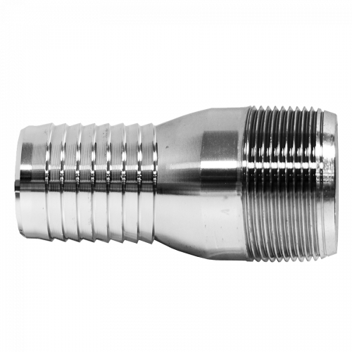 Fairview Galv Combo Nipple;1/2x1/2MPT Item #: FVF-GI-125-8D | RogueFuel.ca