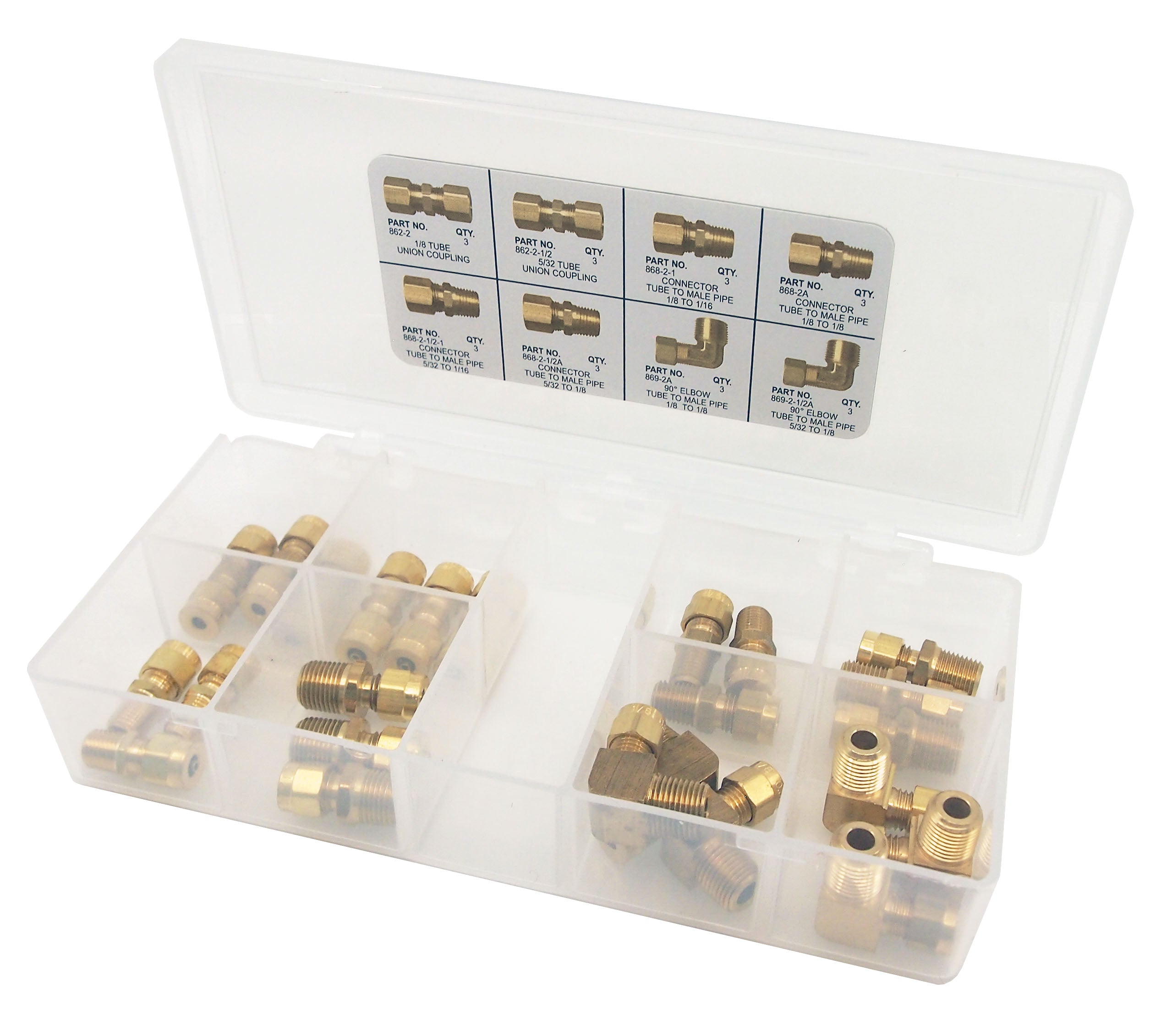 Fairview Air Shift Trans. Fttng Kit -PTC Item #: FVF-ASTM-KIT-PC | RogueFuel.ca