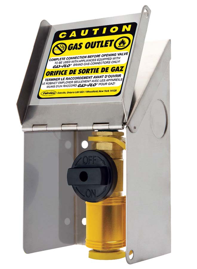 Fairview Gas Outlet;BVQD;SS Cover Item #: FVF-NGO-3 | RogueFuel.ca