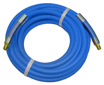 Fairview 3/8ID Select PVC Assy;Blue;1/4MPTx50ftw/ SGuard Item #: FVF-PAR6BLU-50B-SG | RogueFuel.ca