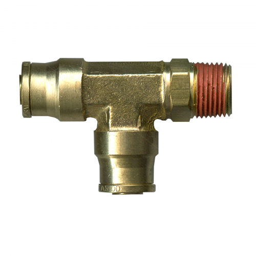 Fairview DOT PTC Tee;1/4x1/4MPTSWx1/4 Item #: FVF-PC1471SW-4B | RogueFuel.ca