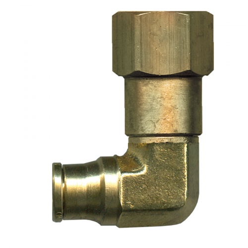 Fairview Push-Connect 90Elbow;1/4x1/4FPT SW Item #: FVF-PC70SW-4B | RogueFuel.ca