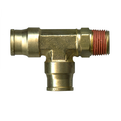 Fairview Push-Connect Tee;1/4x1/8MPTx1/4 Item #: FVF-PC71SW-4A | RogueFuel.ca