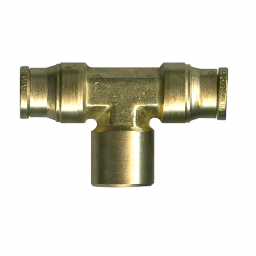 Fairview Push-Connect Tee;3/8x1/8FPT Item #: FVF-PC78-6B | RogueFuel.ca