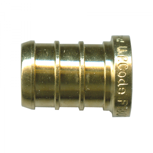 Fairview Pex Plug 1;Lead Free Brass Item #: FVF-LF-PEX-121HB-18 | RogueFuel.ca