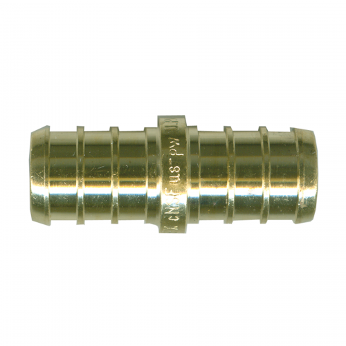 Fairview Pex Coupling 3/8x3/8Lead Free Brass Item #: FVF-LF-PEX-129-8 | RogueFuel.ca