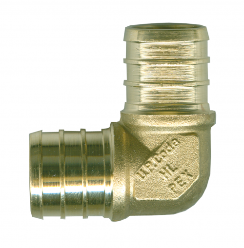 Fairview Pex Elbow 1x1;Lead Free Brass Item #: FVF-LF-PEX-99HB-18 | RogueFuel.ca