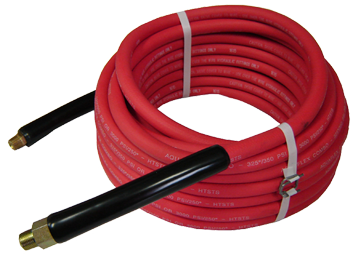 Fairview 3/8 ID 3000PSI P.Wash / Steam Assy;Red;75ft Item #: FVF-PW5A-6-75 | RogueFuel.ca