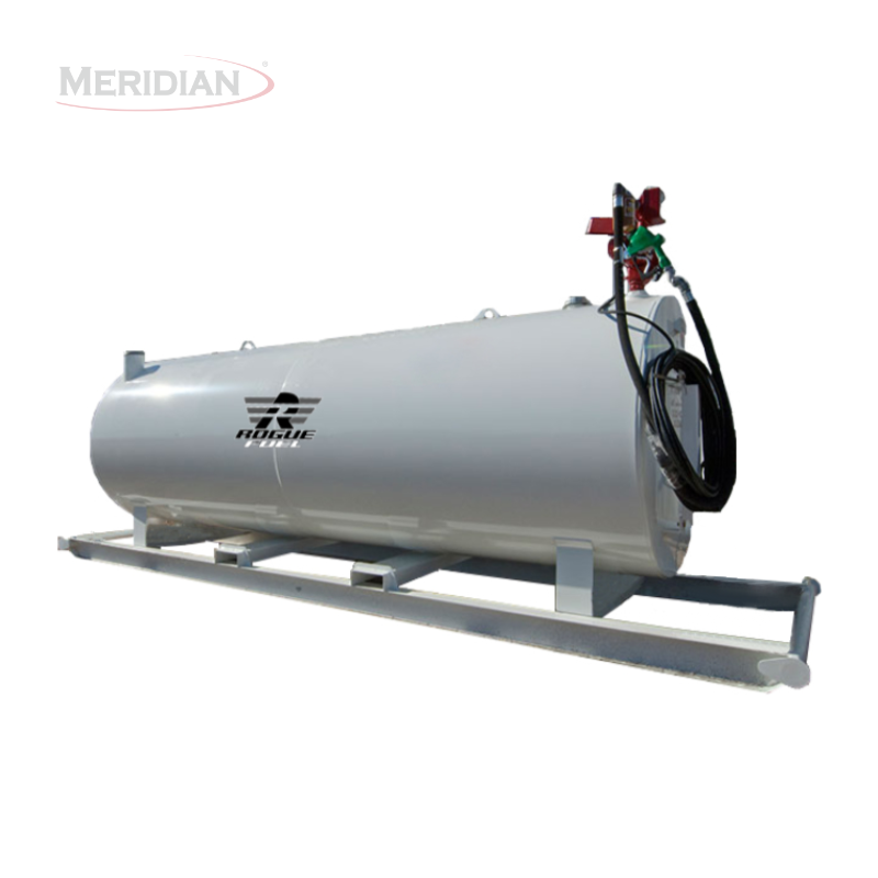 Rogue Fuel| Meridian - 10,000 Litre/ 2,200 Gallon Double Wall Fuel Tank Complete Package, Fully Welded Saddle - Model#- RF64100DWCPFP