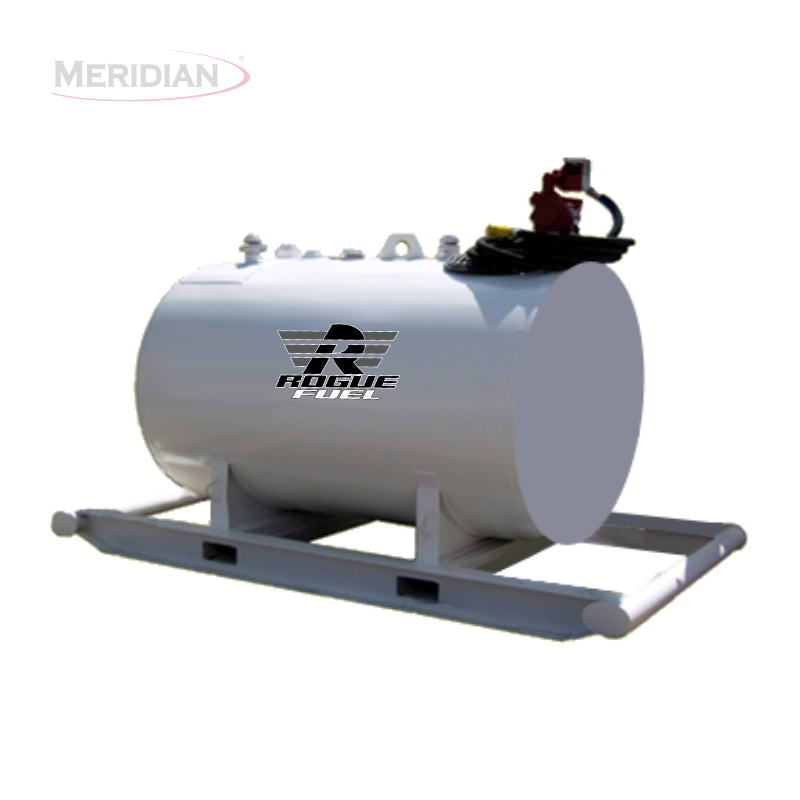 Rogue Fuel| Meridian - 2,300 Litre/ 500 Gallon Double Wall Fuel Tank Complete Package, Fully Welded Saddle - Model#: RF64013DWCPFP | RogueFuel.ca | Munro Industries Sturgeon County, Alberta