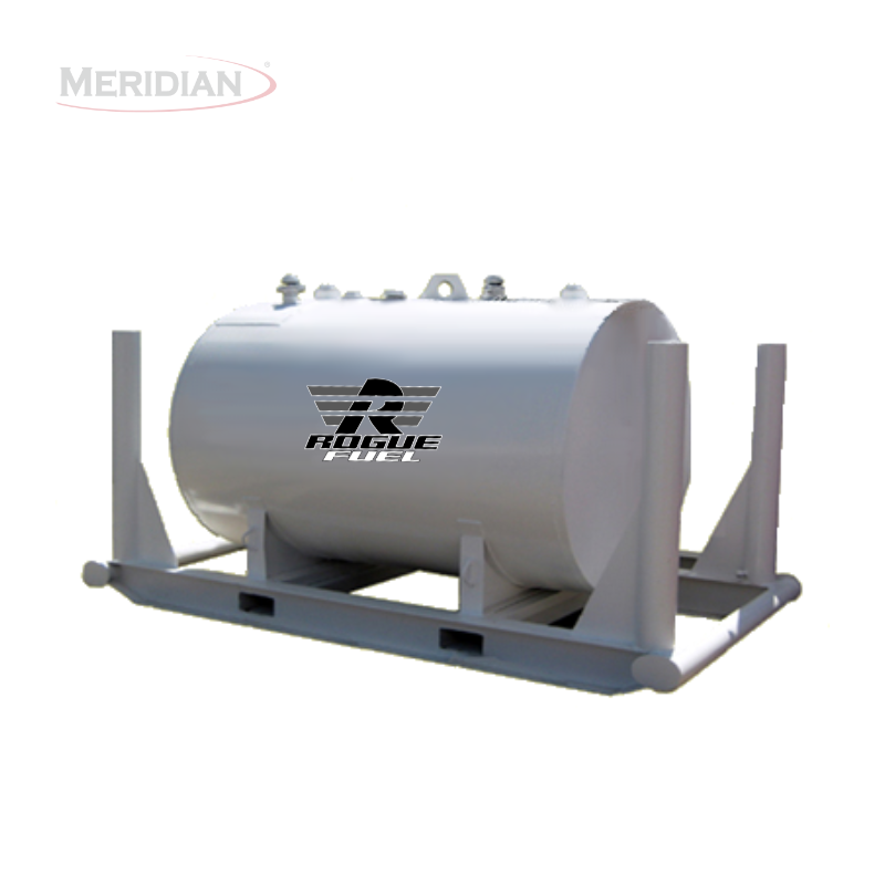 Rogue Fuel| Meridian - 2,300 Litre/ 500 Gallon Double Wall Fuel Tank & Skid, Fully Welded Saddle - Model#- RF64013TSFPB | RogueFuel.ca | Munro Industries Sturgeon County, Alberta