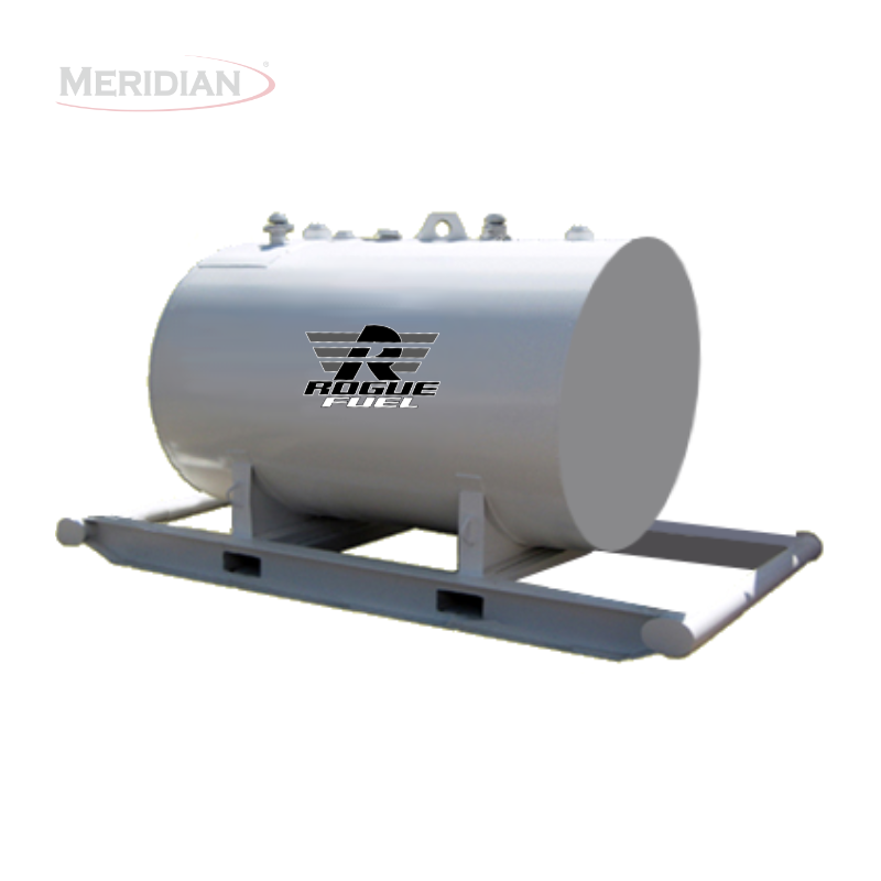 Rogue Fuel| Meridian - 2,300 Litre/ 500 Gallon Double Wall Fuel Tank & Skid, Fully Welded Saddle - Model#- RF64013TSFP | RogueFuel.ca | Munro Industries Sturgeon County, Alberta