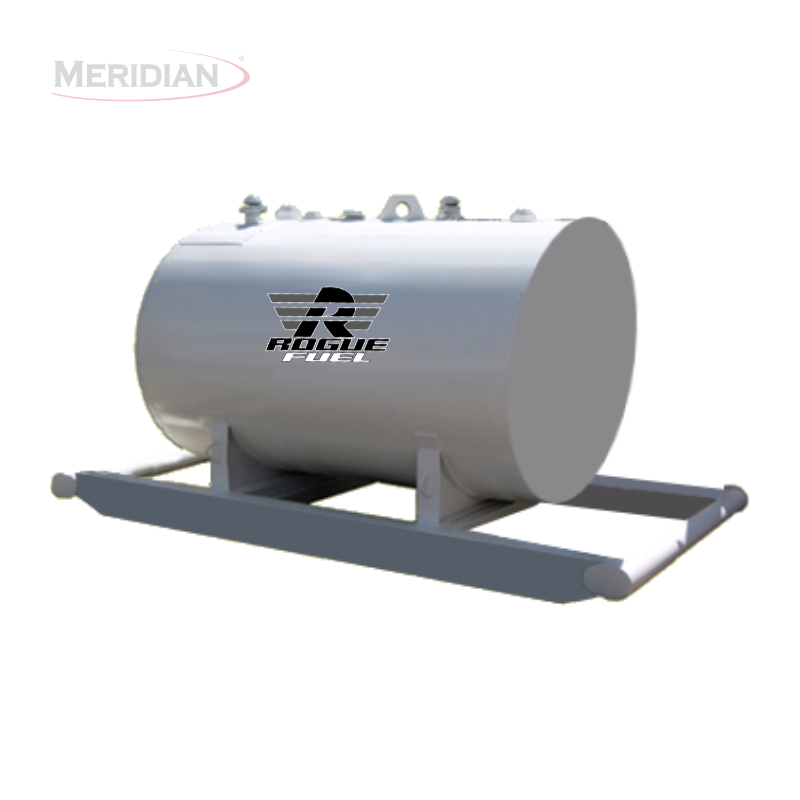 Rogue Fuel| Meridian - 2,300 Litre/ 500 Gallon Double Wall Fuel Tank & Skid, Fully Welded Saddle - Model#- RF64013TS | RogueFuel.ca | Munro Industries Sturgeon County, Alberta