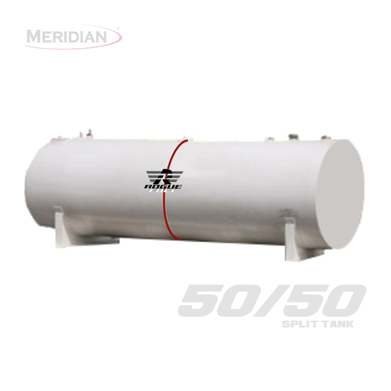 Rogue Fuel| Meridian - 4,595 Litre/ 1000 Gallon Double Wall 50/50 Split  Fuel Tank, Fully Welded Saddle - Model#- RF98109 | RogueFuel.ca | Munro Industries Sturgeon County, Alberta