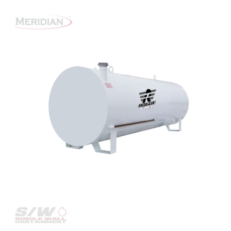 Rogue Fuel| Meridian - 4,600 Litre/ 1000 Gallon Single Wall Utility Fuel Tank - Model#: RF64170 | RogueFuel.ca | Munro Industries Sturgeon County, Alberta