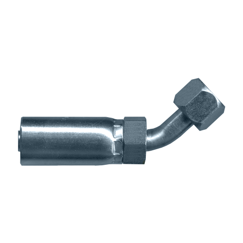 Fairview R7/R8/R18 Hose End;45Elb;3/8IDx3/8FJIC Item #: FVF-SCTP40-66 | RogueFuel.ca