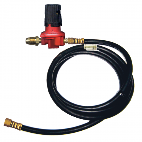 Fairview 1/4 ID Propane Torch Assembly;0-60PSI Reg.;10ft Item #: FVF-I4C120FWGR360POLHN | RogueFuel.ca