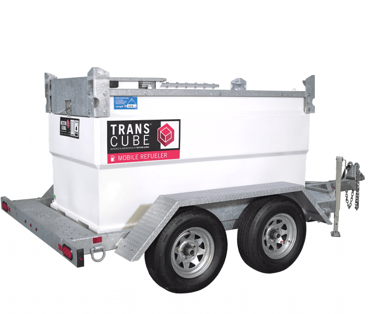 Highway-Approved Galvanized Fuel Trailer Assembly With Electric Brakes | RogueFuel.ca | Munro Industries Sturgeon County, Alberta