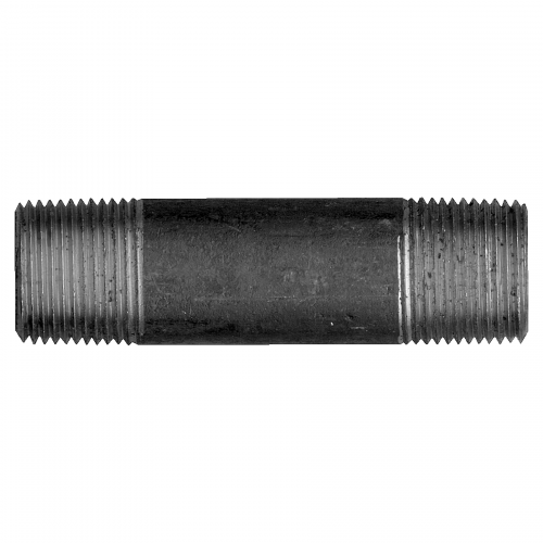 Fairview Black Iron Nipple;3/4MPTx2 Item #: FVF-BI-113-E2 | RogueFuel.ca