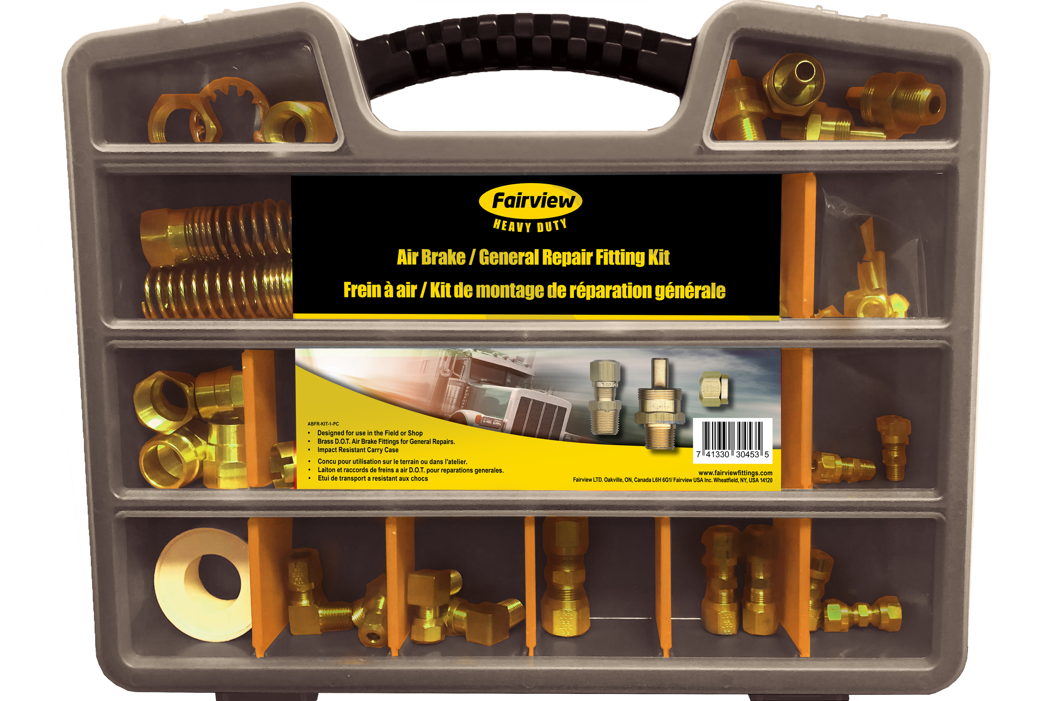 Fairview Fitting Case 1 Sided Item #: FVF-ABFR-BOX-1 | RogueFuel.ca