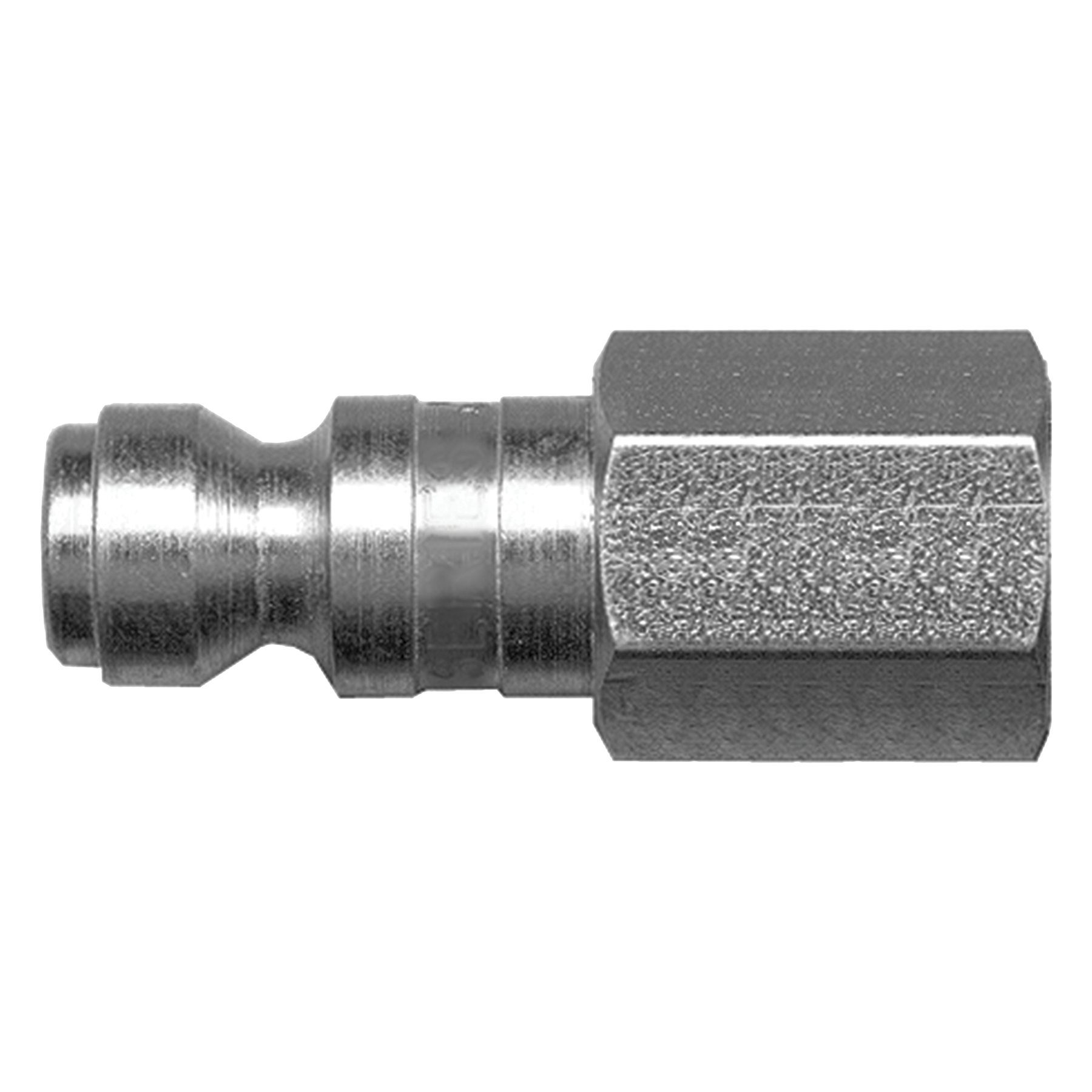 Fairview SS Tru-Flate Nipple;1/4x1/4 FPT Item #: FVF-QD-STFN4-4F | RogueFuel.ca